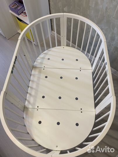 Кровать - трансформер детская кроватка круглая