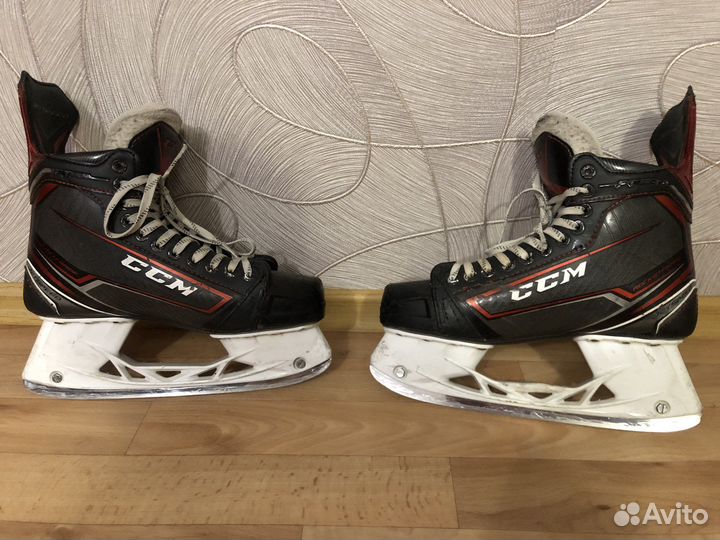 Коньки CCM Jetspeed ft 380 и новые стаканы