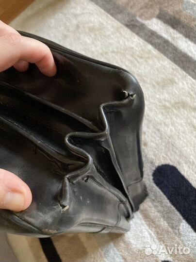 Мужской кожаный портфель СССР