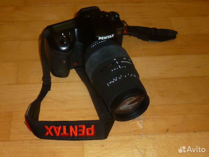 Фотоаппарат Pentax K20D+Объектив Sigma DG 70-300mm