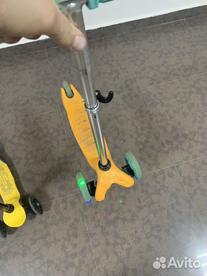 Самокат детский трехколесный бу