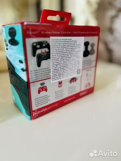 NIntendo Геймпад pdp Faceoff Wireless