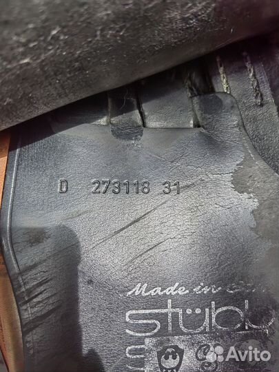 Седло конкурное Stubben Siegfried 17,5/33