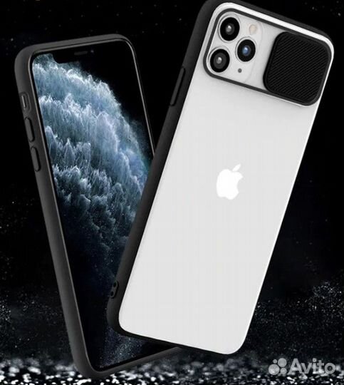 Чехол на айфон с защитой камеры iPhone 11ProMax