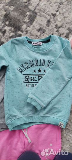 Одежда для девочки пакетом 110 116
