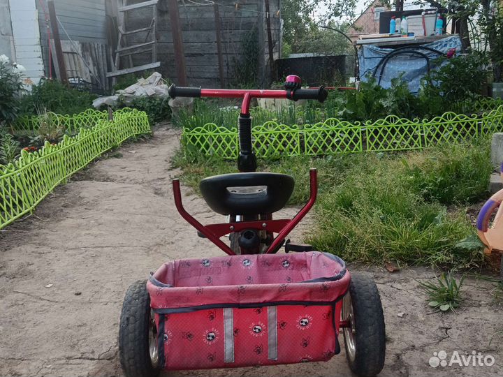 Детский трехколесный велосипед бу