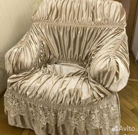 Чехлы на диван и кресла