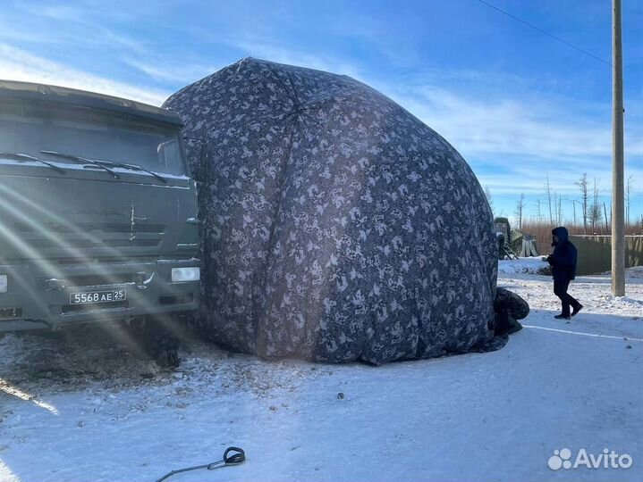 Надувной модуль. Бескаркасная палатка