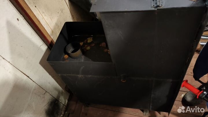 Печь для бани с баком