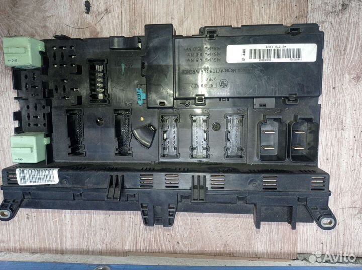 Блок предохранителей на BMW X5 Е53