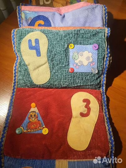 Сенсорный коврик развивашка