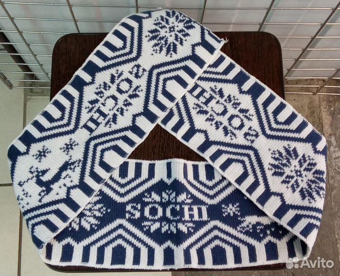 Сочи шапка с флисом + шарф зимняя Sochi Магазин