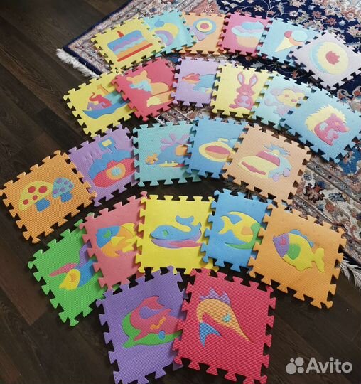 Развивающий коврик пазл