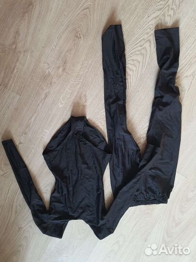 Гимнастический купальник лосины