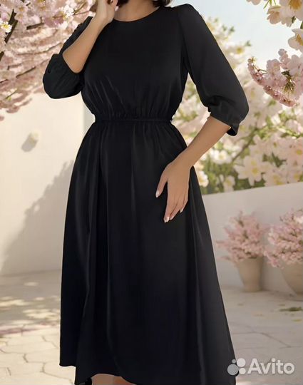 Вечернее лёгкое платье