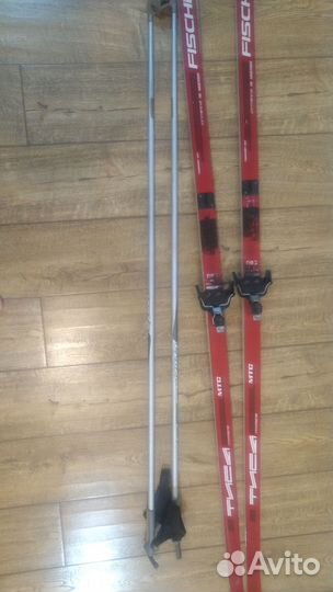 Лыжи, ботинки, палки. Торг