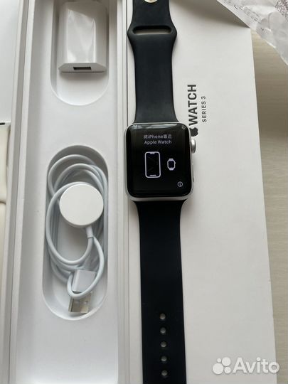 Часы apple watch 3 42mm akb 90%