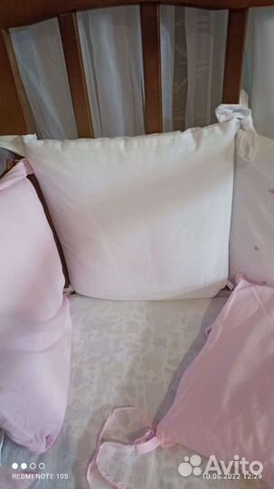 Бортики в детскую кроватку