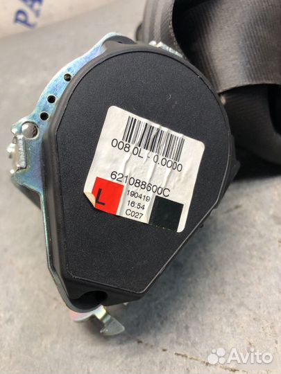 Ремень безопасности передний левый Renault Logan 2