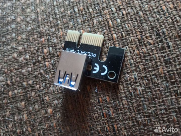 Райзер pci-e x1 to x16
