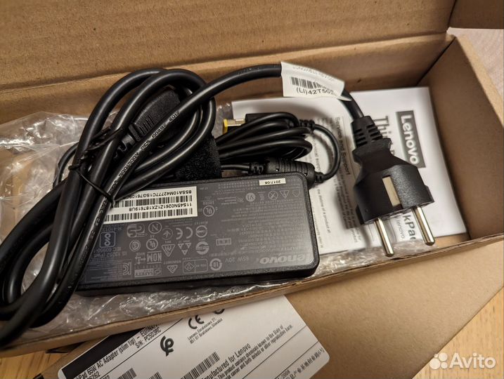 Lenovo ThinkPad оригинальный блок питания 65w
