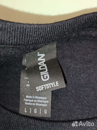 Футболка мужская новая L Gildan SoftStyle оригинал