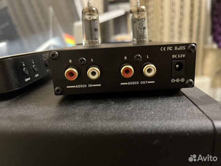 Ламповый предварительный усилитель fosi audio