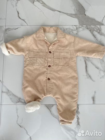 Комбинезон демисезонный плюшевый 12 - 18 мес