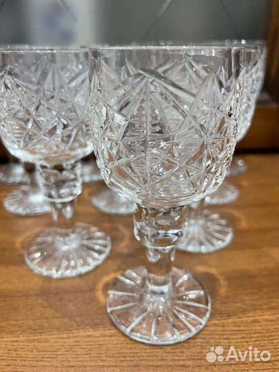 Хрустальные рюмки СССР
