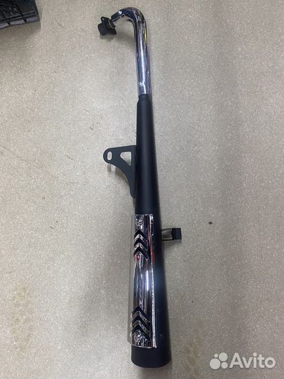 Глушитель Delta, Alpha 110/125 черный 