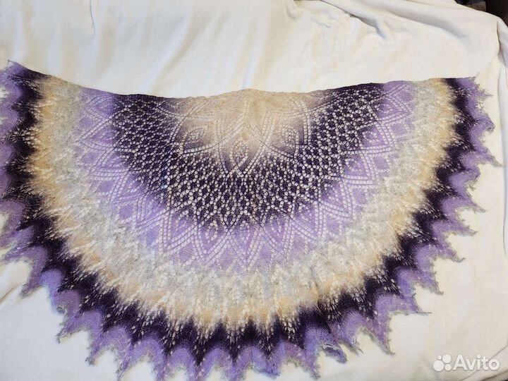 Шаль шерсть