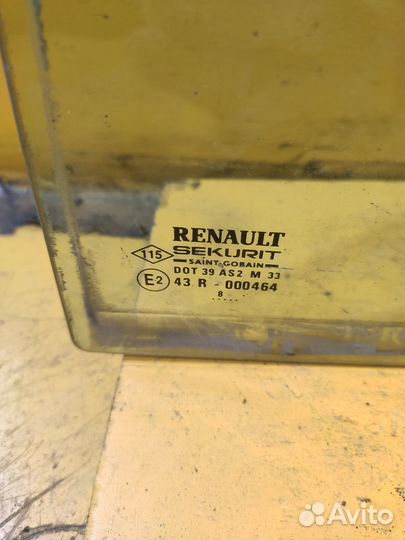 Форточка задняя левая для Renault Megane