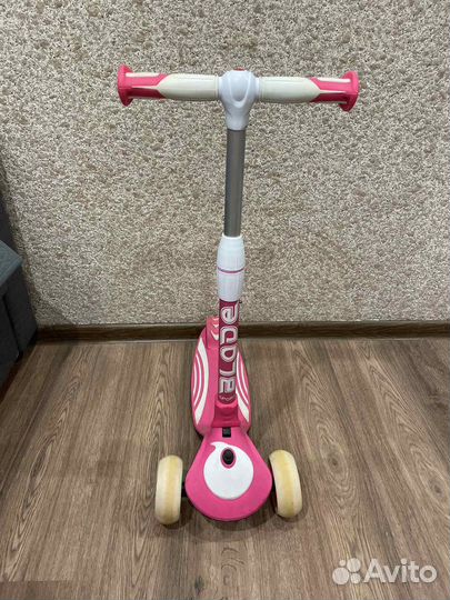 Самокат трехколесный складной