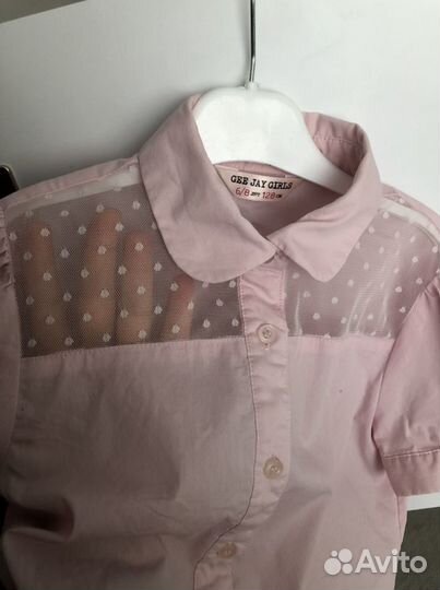 Рубашка на девочку 128