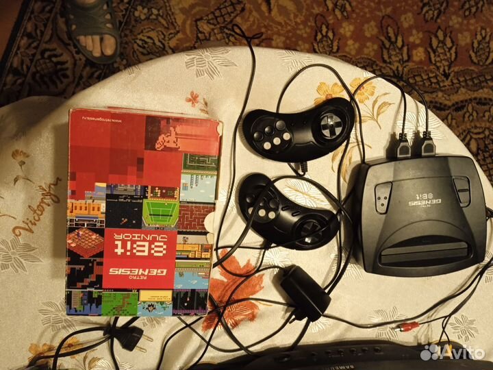 Retro genesis 8bit gunior