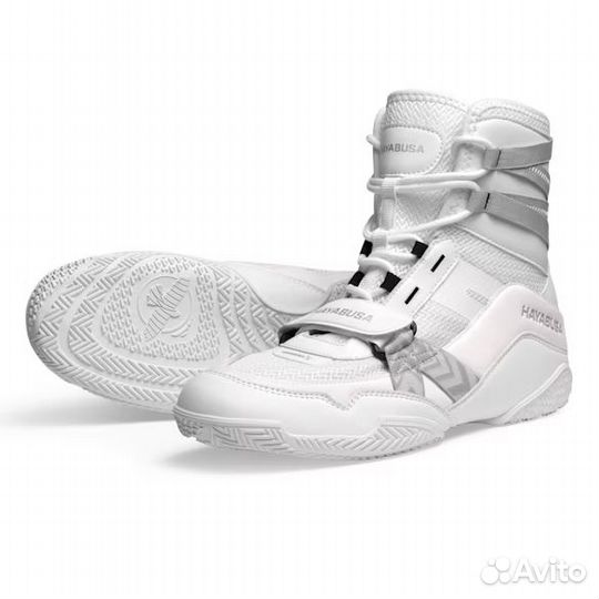 Боксерки Hayabusa Strike Boxing Shoes белые
