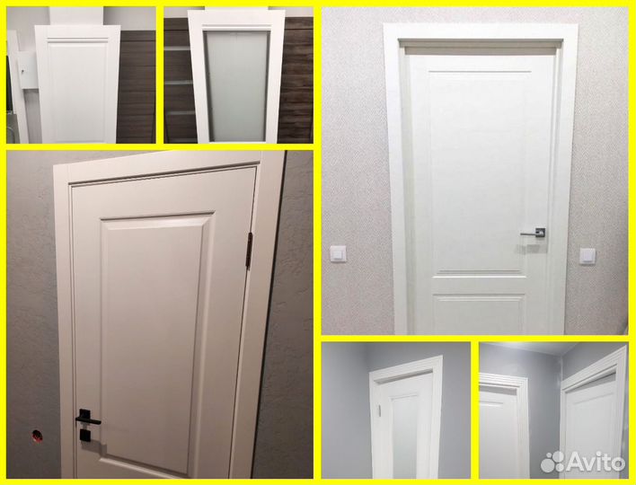 Двери белые в наличии - привезем завтра