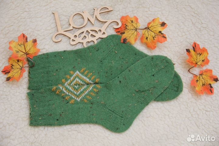 Носки женские шерстяные