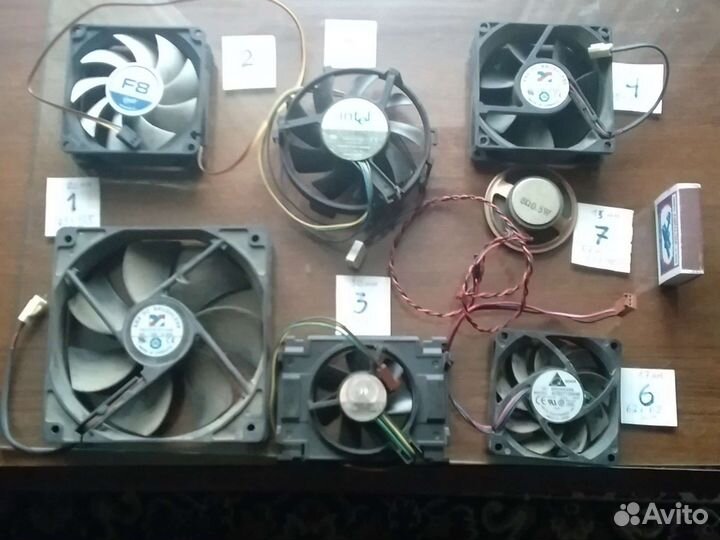 Кулер процеccорный.Вентиляторы