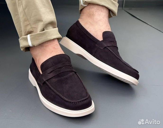 Loro Piana лоферы мужские большие размеры 45-48