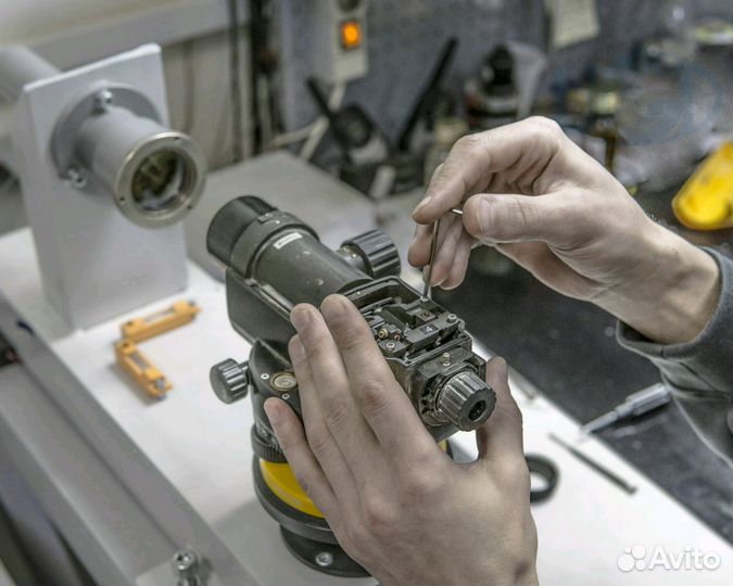 Ремонт нивелира, теодолита, тахеометра.поверка при