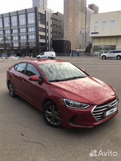 Hyundai Elantra 2.0 AT, 2017, 58 200 км