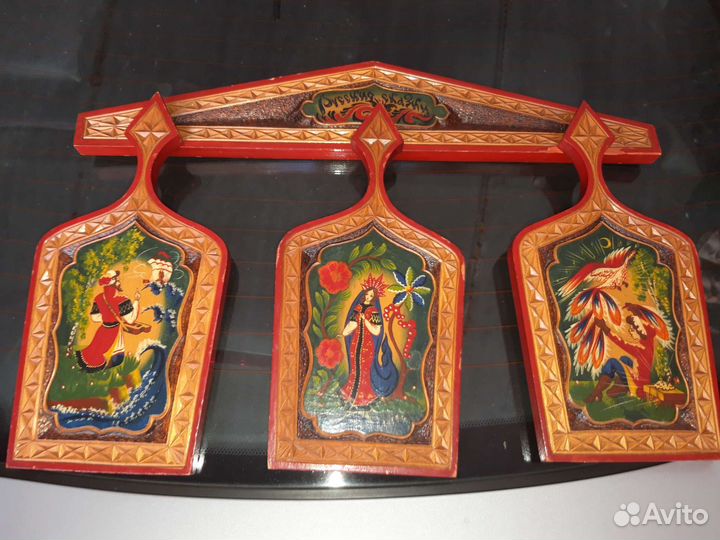 Разделочные доски русские сказки