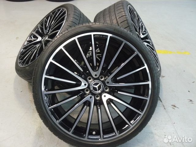 Колеса оригинал R21 AMG S class W223 Black Edition