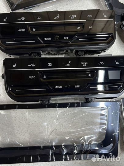 Сенсорный блок климат + рамка volkswagen Skoda mqb