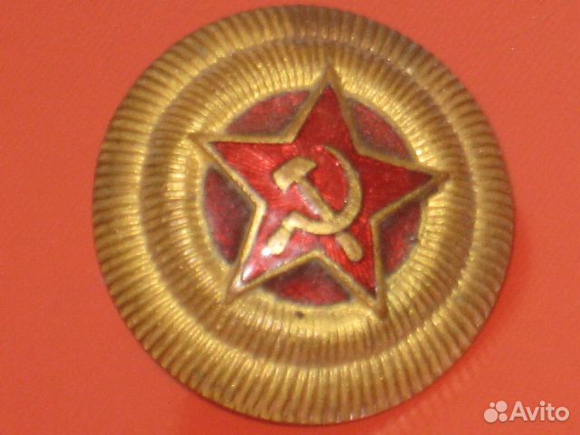 Оригинал кокарда генерал фуражка папаха 40 ркка