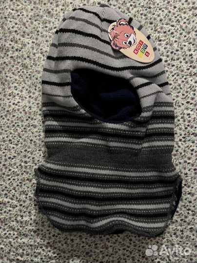 Шлем мальчики флис