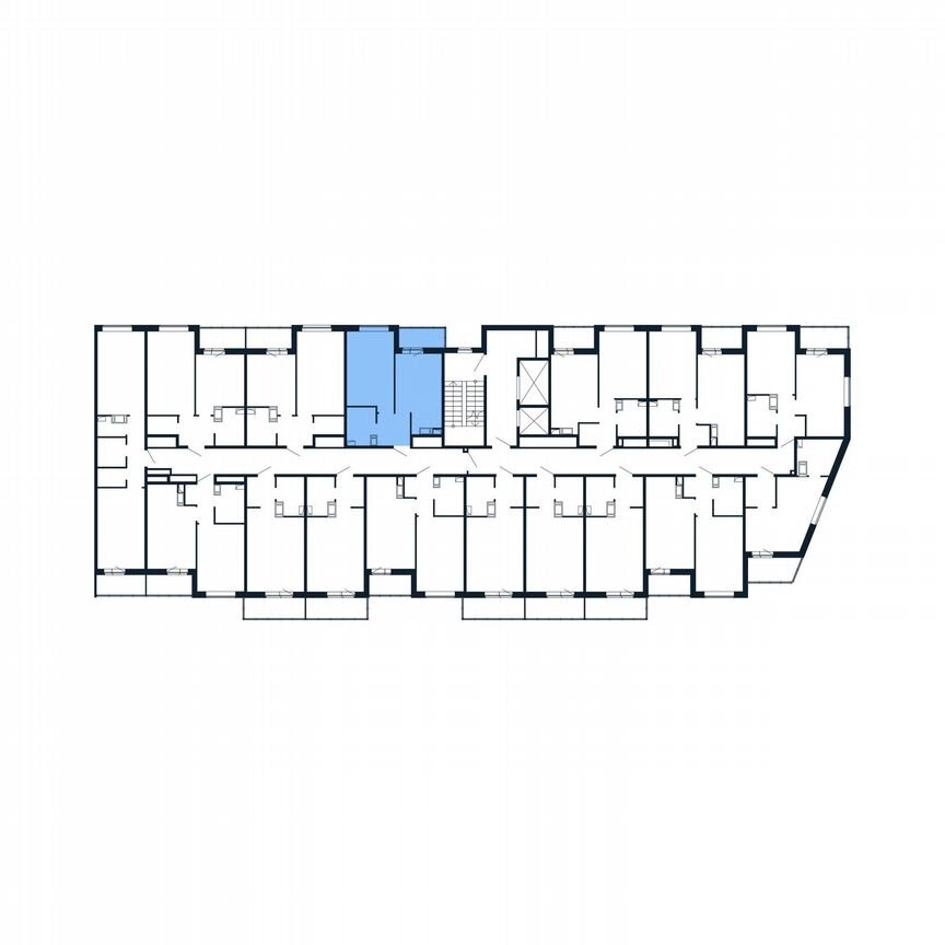 1-к. квартира, 35,7 м², 7/12 эт.