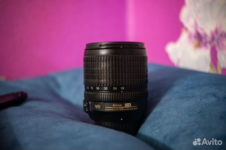 Объектив Nikon Nikkor 18-105mm F3.5-5.6G AF-S ED V