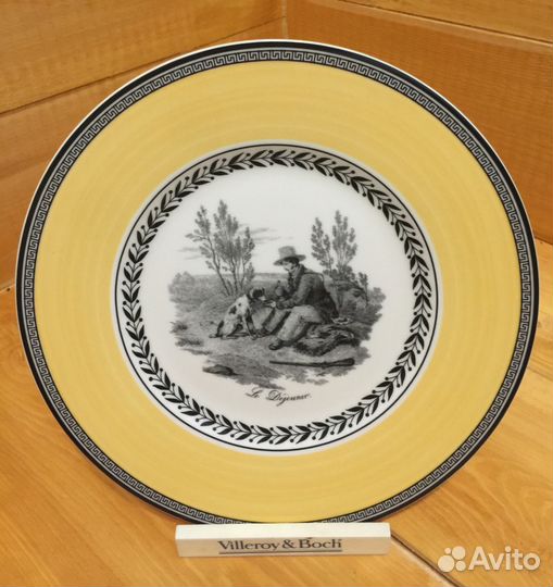 Villeroy Boch Audun Chasse Promenade тарелка 21 см